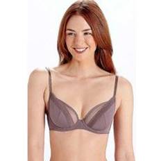 Natural - Women Bras Pretty Polly Naturals Non Padded Plunge Bra Dusty Pink