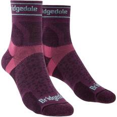 Bridgedale Women's Lightweight T2 Merino Sport 3/4 Crew Socks - Damson