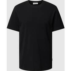 Herren - One Size Oberteile Armedangels T-Shirt in unifarbenem Design Modell 'MAARKOS' in Black, Größe