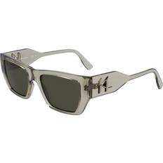 Solbriller Karl Lagerfeld Solbriller Mænd - Transparent Light Khaki Green