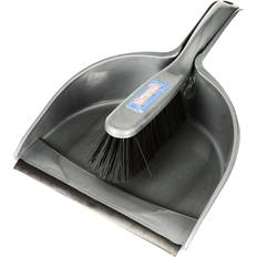 Faithfull Plastic Dustpan and Brush Set