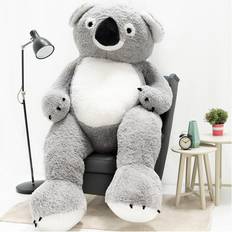 Kor Mjukisdjur TeddyWay Stor Koala, Gosedjur, Leksak, 100-220 Cm, Grå Koko