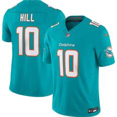 Miami Dolphins Game Jerseys Nike Men's Tyreek Hill Aqua Miami Dolphins Vapor F.U.S.E. Limited Jersey