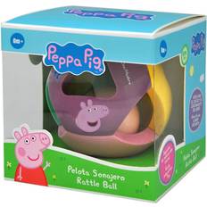 Peppa Pig Greta Gris Babyleksaker Peppa Pig Pelota Sonajero Rattle Ball