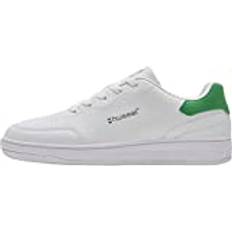 Hummel Damen Match Point Sneaker, White/Green