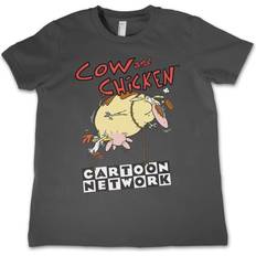 Hybris Cow Chicken Balloon Kids T-Shirt - Darkgrey