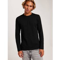 Bread & Boxers Long Sleeve Regular Camiseta de Manga Corta Negro