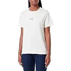 Lee Dam T-shirts Lee T-shirt för kvinnor, normal t-shirt, Beige