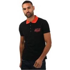 Diesel Herren Poloshirts Diesel Men's Mens T-Randy Polo Shirts Black 42/Regular