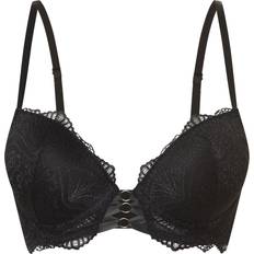 Soutiens-gorge Lascana Soutien-Gorge Push-Up - Noir en Dentelle