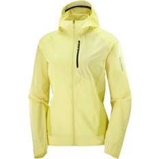 Dame - Gul - Træningstøj Sweatere Salomon Jakke med hætte BONATTI CROSS FZ HOODIE W lc2130000 Størrelse