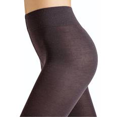 Merinoull Strumpbyxor Falke Softmerino Strumpfhose, blickdicht, verstärkten Belastungszonen, für Damen, lila, 40/42