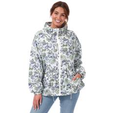 Bloemen - Vrouw Buitenkleding Trapeze Windjack Voor Dames - Bloemenprint