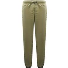 Fred Perry Man Trousers & Shorts Fred Perry Mens T3506 B57 Tonal Tape Military Green Shell Sweat Pants