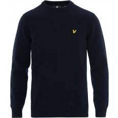 Gold Jumpers Lyle & Scott Men's Lambswool Crew Neck Jumper Navy