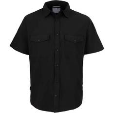Green - Women Shirts Craghoppers Mens Expert Kiwi Short-Sleeved Shirt Black