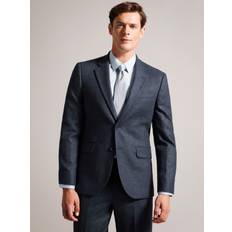 Cashmere Blazers Ted Baker Arthurj Wool Blend Twill Navy