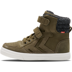 Hummel Winterschuhe Hummel Jr Stadil Winter High Sneakers - Dark Olive