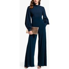 Dam - Turkosa Jumpsuits & Overaller HotSquash Blouson Wide Leg Jumpsuit