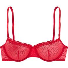 Trasparente Reggiseni Lascana Reggiseno - Rosso Fuoco