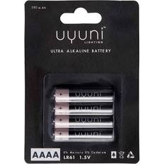 Alkaline AAAA 600mAh 4-pack