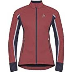 Odlo Damen Aeolus Pro Jacke, Faded Rose-Odyssey Gray