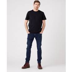 Wrangler Herre T-shirts Wrangler Basis T-shirts - Sort/Hvid
