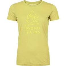 Ortovox Damen T-Shirts Ortovox Damen Cool Mtn Protector T-Shirt gelb