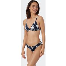 Schiesser Vrouw Badkleding Schiesser Bikini Triangeltop Met Uitneembare Cups - Koraal Donkerblauw