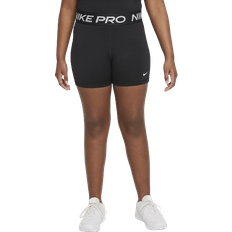 Spandex Barneklær Nike Girl's Pro Dri-FIT Shorts - Black/White