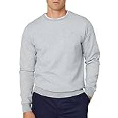 Hackett London Men Jumpers Hackett London Cotton Fleece Classic Fit Sweatshirt - Grey
