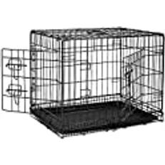 Haustiere Lionto Lionto Hundetransportkäfig Tiertransportbox Hundebox M