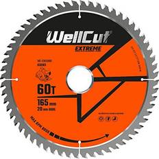 TCT Extreme Circular Saw Blades 165mm x 20mm Bore 24T, 48T & 60T 60 Teeth