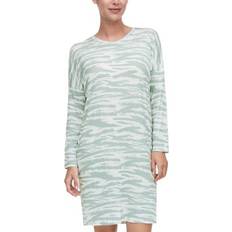 Grøn Negligéer Femilet Yara Nightdress Green/White