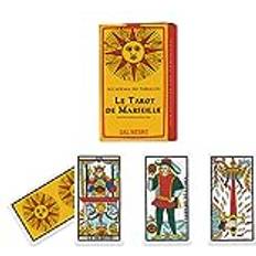 Dal Tarot spådom Marseille Tarot 78 kort 042410 flerfärgad