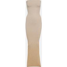 Guld - Lange kjoler Wolford Maxikleid Fading Shine Gold