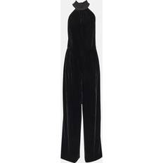 Svarta Jumpsuits & Overaller Staud Andress halterneck jumpsuit black