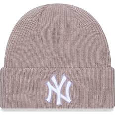 New Era Rib Polyana York Yankees Beanie, Pastel Brown