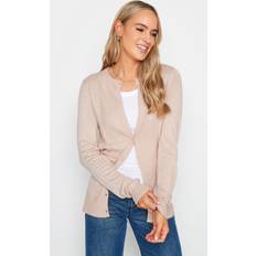 Fabric Cardigans LTS Tall Light Pink Button Down Knit Cardigan 18-20 Tall Women's Cardigans