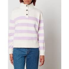 Barbour Jumpers Barbour Snapdragon Cotton-Jersey Sweatshirt White