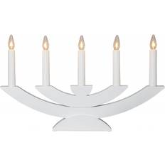 Star Trading Navida White Adventslysestage 42cm