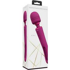 VIVE Sex Toys VIVE Kiku Double Ended Wand with Innovative G-Spot Flapping Stimulator Pink