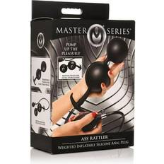 Ass Rattler Weighted Inflatable Silicone Anal Plug