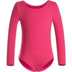 XXL Bodysuits Children's Clothing Danese Milano DANSHOW girls Team Basic Long Sleeve Leotard for Toddler gymnastics Dance Ballet2KD3028-XXL-03
