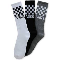 Vans Men Underwear Vans Classic Check Crew Socken 3 Paar black/white Herren Schwarz, Größe 42.5-47 Schwarz 42.5-47