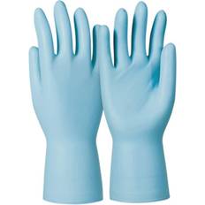 L Work Gloves KCL Honeywell Dematil Disposable Gloves, Blue, Nitile, Powde Fee, Textued Finget