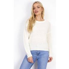 Marta Du Chateau Brave Soul dame strik trøje LK-230WILLOW Off White