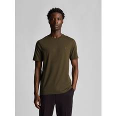 Lyle & Scott T-shirts Lyle & Scott Mens Olive Tonal Eagle T-Shirt