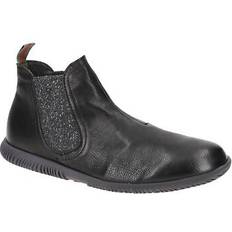 Think schuhe hauki schwarz herrenstiefelette elegante stiefeletten 3-000842-0000 Schwarz