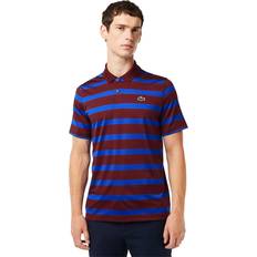 Fabric Polo Shirts Lacoste Recycled Fiber Anti-UV Golf Polo Shirt Bordeaux Blue